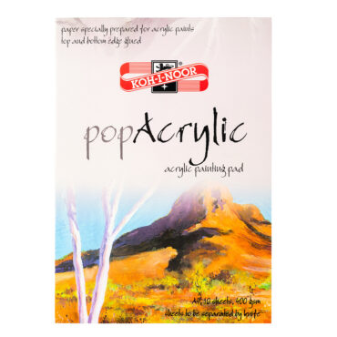 Koh-I-Noor Pop ACRYLIC 400gram 10vel - Blok A4