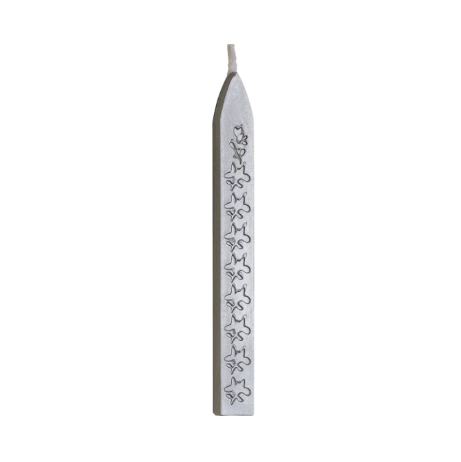 Zegellak 11cm zilver