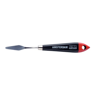 Amsterdam schildersmes gebogen steel M 22cm