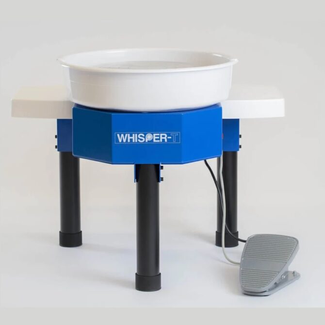 Elektrische draaischijf - Shimpo Whisper-T met pins