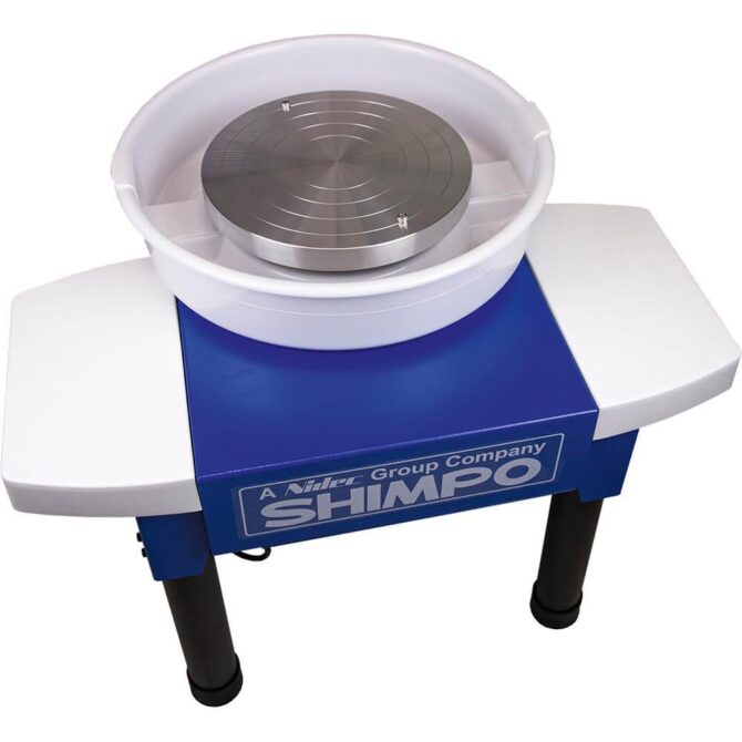 Elektrische draaischijf - Shimpo Whisper-T met pins