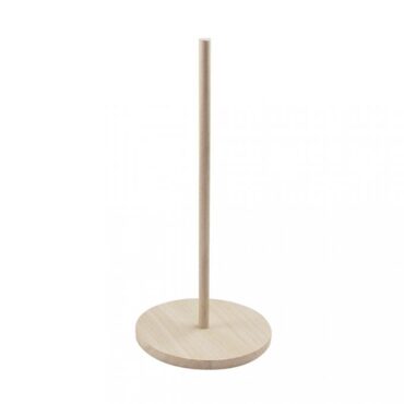 Houten staander, armatuur 16cm