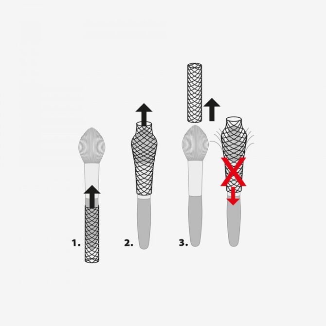 Da Vinci - SET brush sleeves 6xS / 6xL