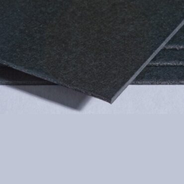 ZWART beplakt karton 1,25mm - 75x105cm - PAK 10 stuks