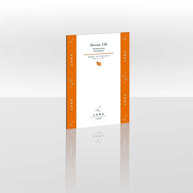 Hahnemuhle Lana Dessin Tekenpapier 150gram 50vel - Blok A5