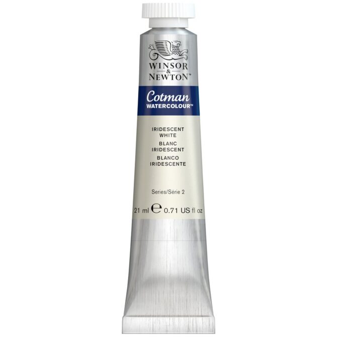 Winsor Newton Cotman Watercolour tube 21ml - 330 Iridescent White