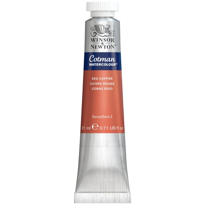 Winsor Newton Cotman Watercolour tube 21ml - 471 Red Copper