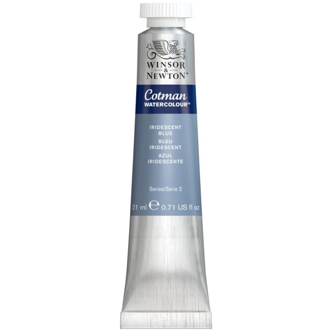 Winsor Newton Cotman Watercolour tube 21ml - 472 Iridescent Blue