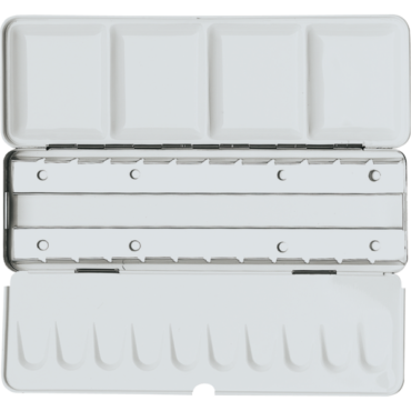 Aquarel metalen STUDENT set voor 12/24 x 1/2 napje LEEG