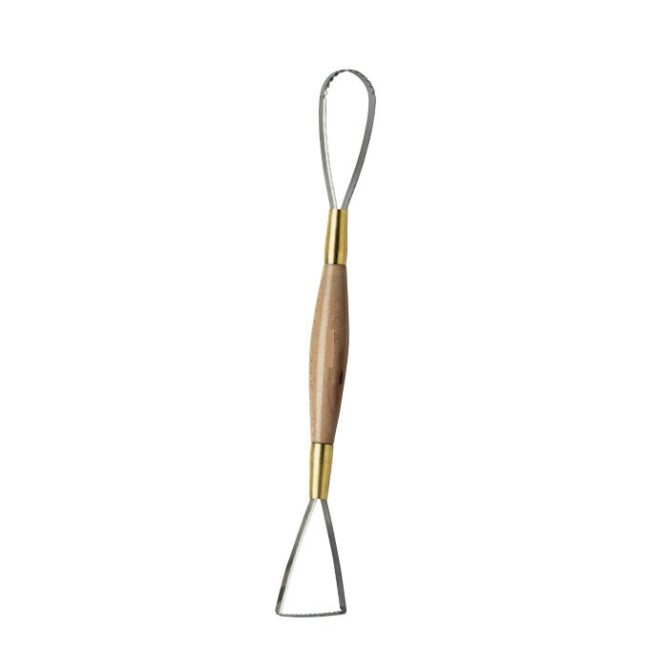 Bandmirette dubbelzijdig XL, getand (32cm)