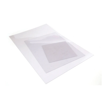 Etsplaat Transparant kunststof per 3 stuks - 20x25cm